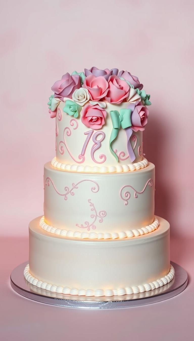 18th birthday cake ideas