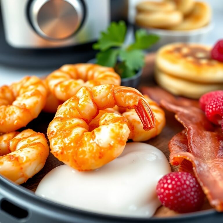 Frozen Shrimp in Air Fryer
