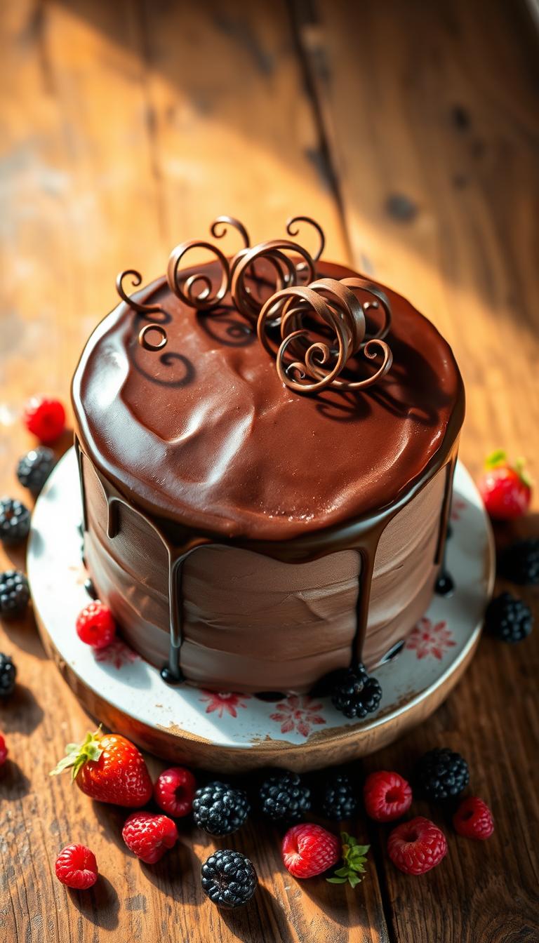 chocolate cake decoration ideas