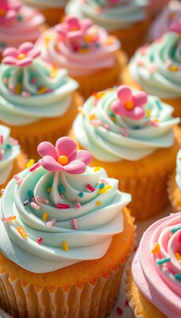festive cupcake decorations