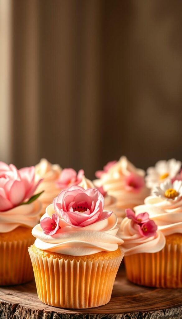 floral cupcake designs
