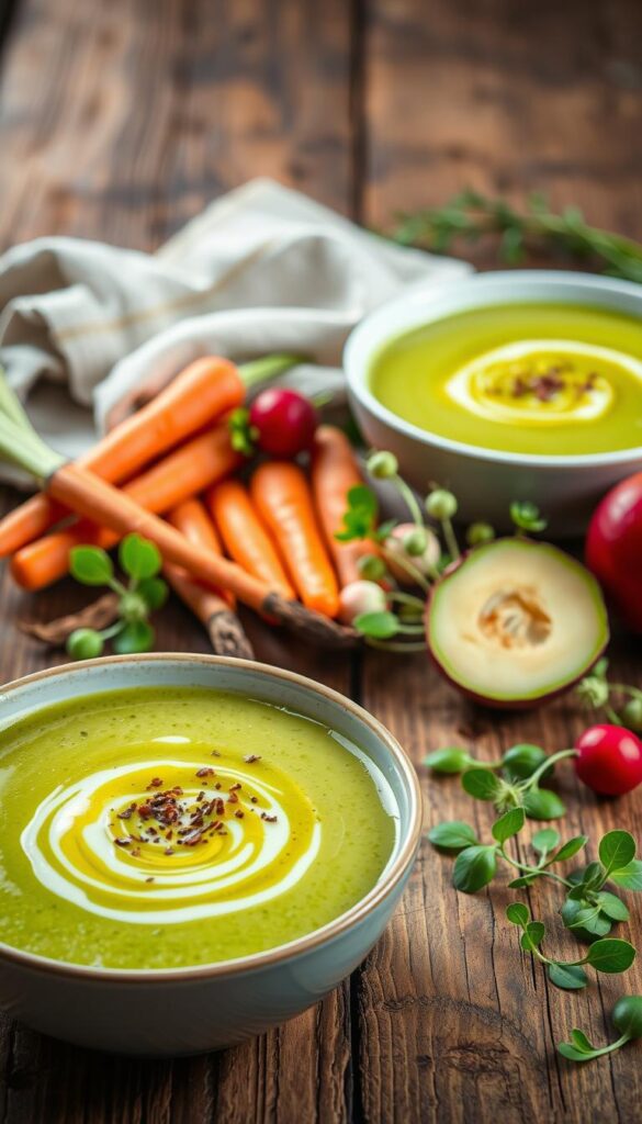fresh spring soups