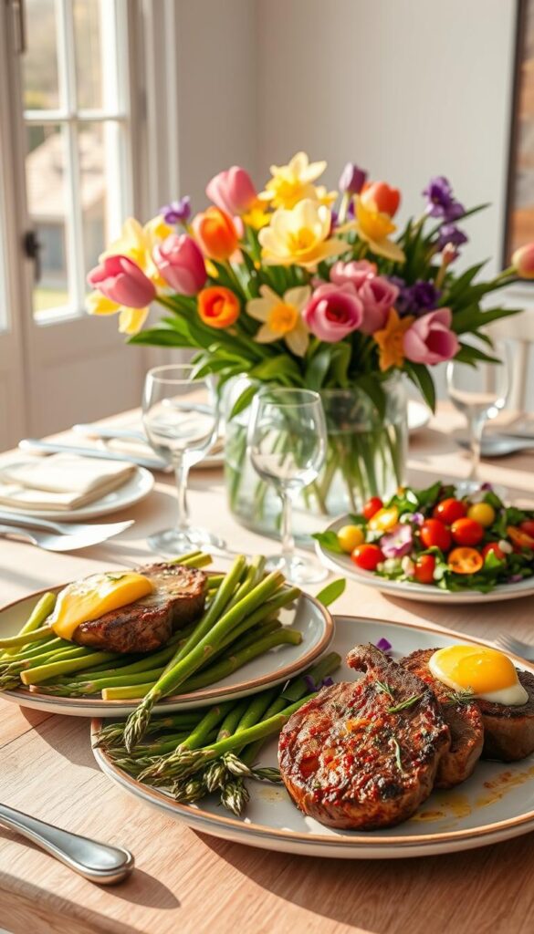 gourmet spring dinner ideas