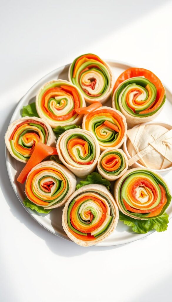 healthy pinwheel snacks