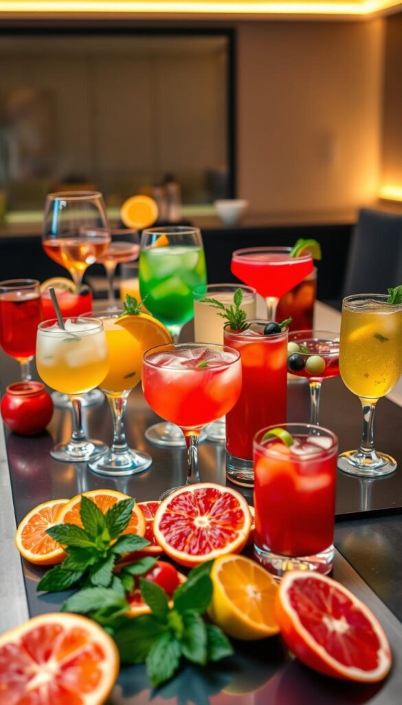 tasty party drinks