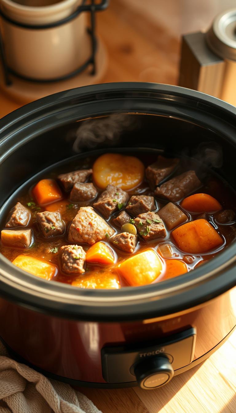 beef stew crock pot recipes