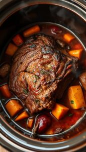 chuck roast crock pot recipes