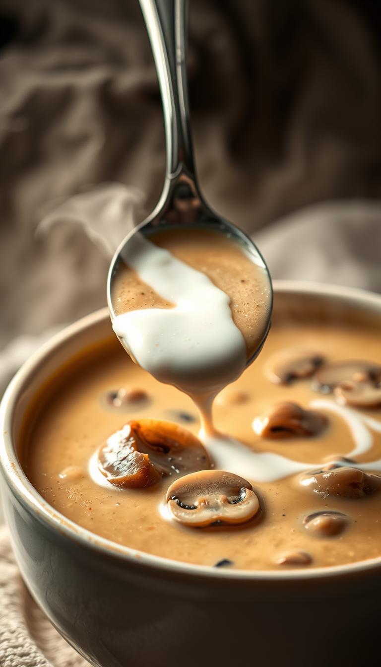 cream of mushroom soup recipes