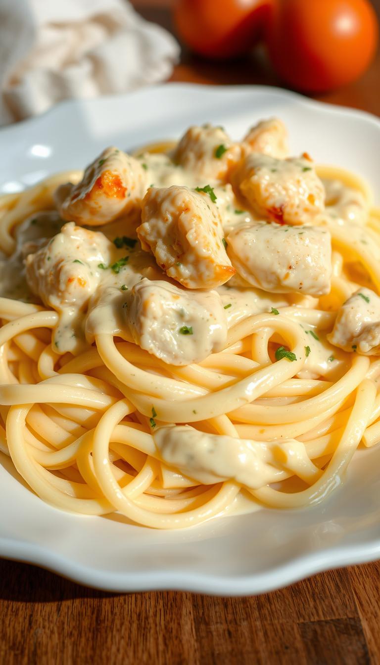 easy chicken alfredo recipe