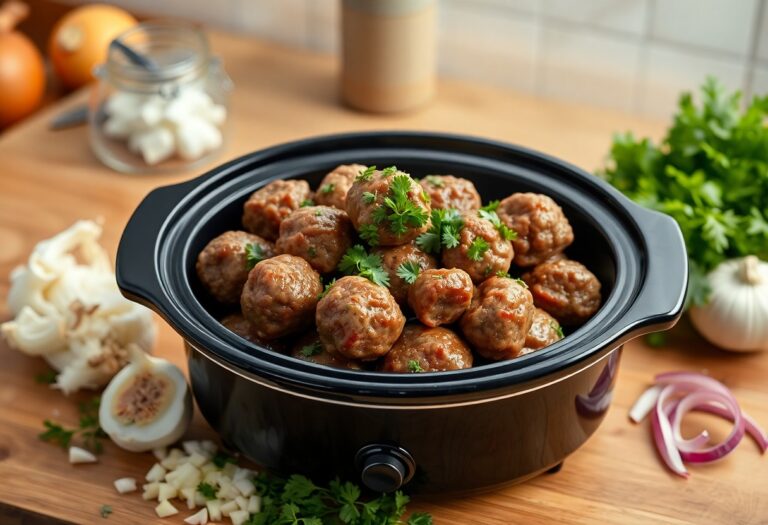 how to make meatballs in crockpot