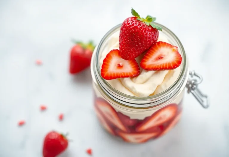 Strawberry Shortcake in a Jar: The Dessert You Didn’t Know You Needed