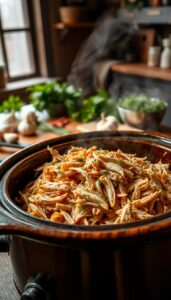 pulled chicken crock pot recipes