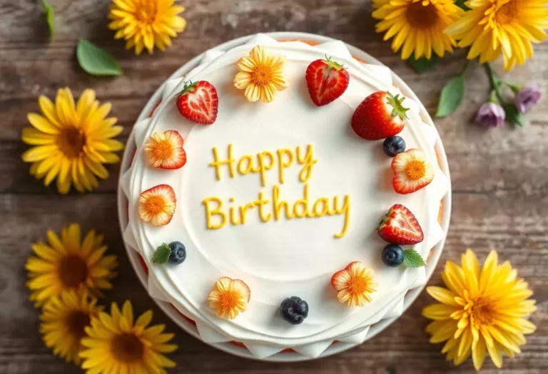 Summer Birthday Cake: The Ultimate Crowd-Pleaser