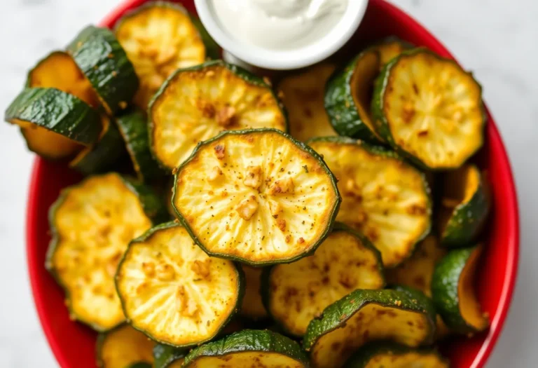 Air Fryer Zucchini Chips: The Snack You’ll Burn Through Faster Than Your Willpower