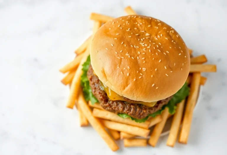 Burger and Fries: The Ultimate Comfort Food Duo