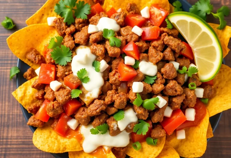 Nachos Recipe Beef: The Ultimate Game-Day Snack