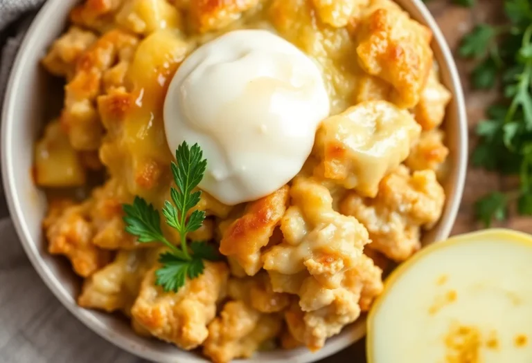 Chicken Cobbler Casserole: Comfort Food That’ll Make You Forget Your Problems