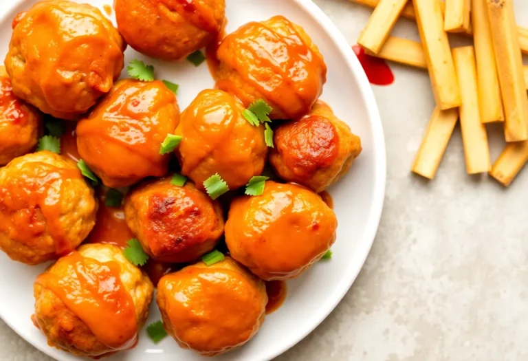 Buffalo Chicken Meatballs: The Game-Day Snack You Didn’t Know You Needed
