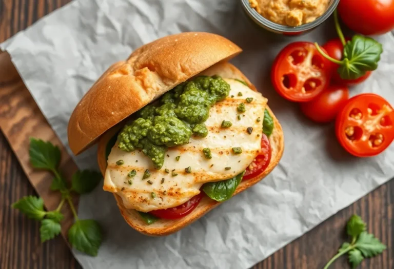 The Chicken Pesto Sandwich: Your New Lunch Obsession