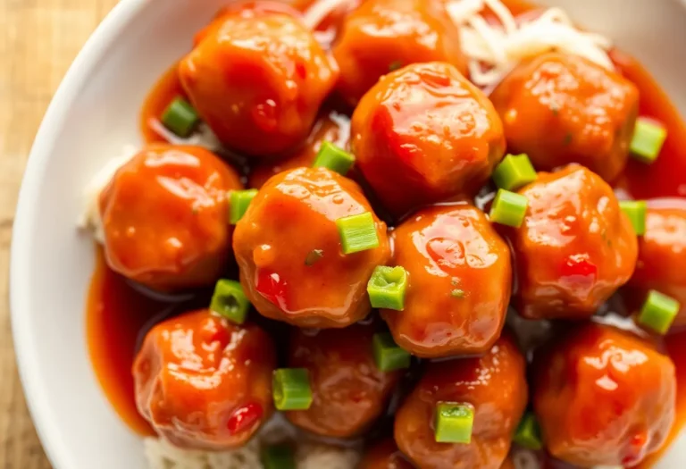 Sweet and Sour Meatballs: The Ultimate Crowd-Pleaser