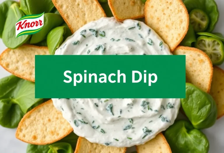 The Knorr Spinach Dip Recipe That’ll Make You the Hero of Every Party