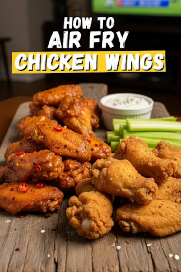 HOW TO AIR FRY CHICKEN WINGS