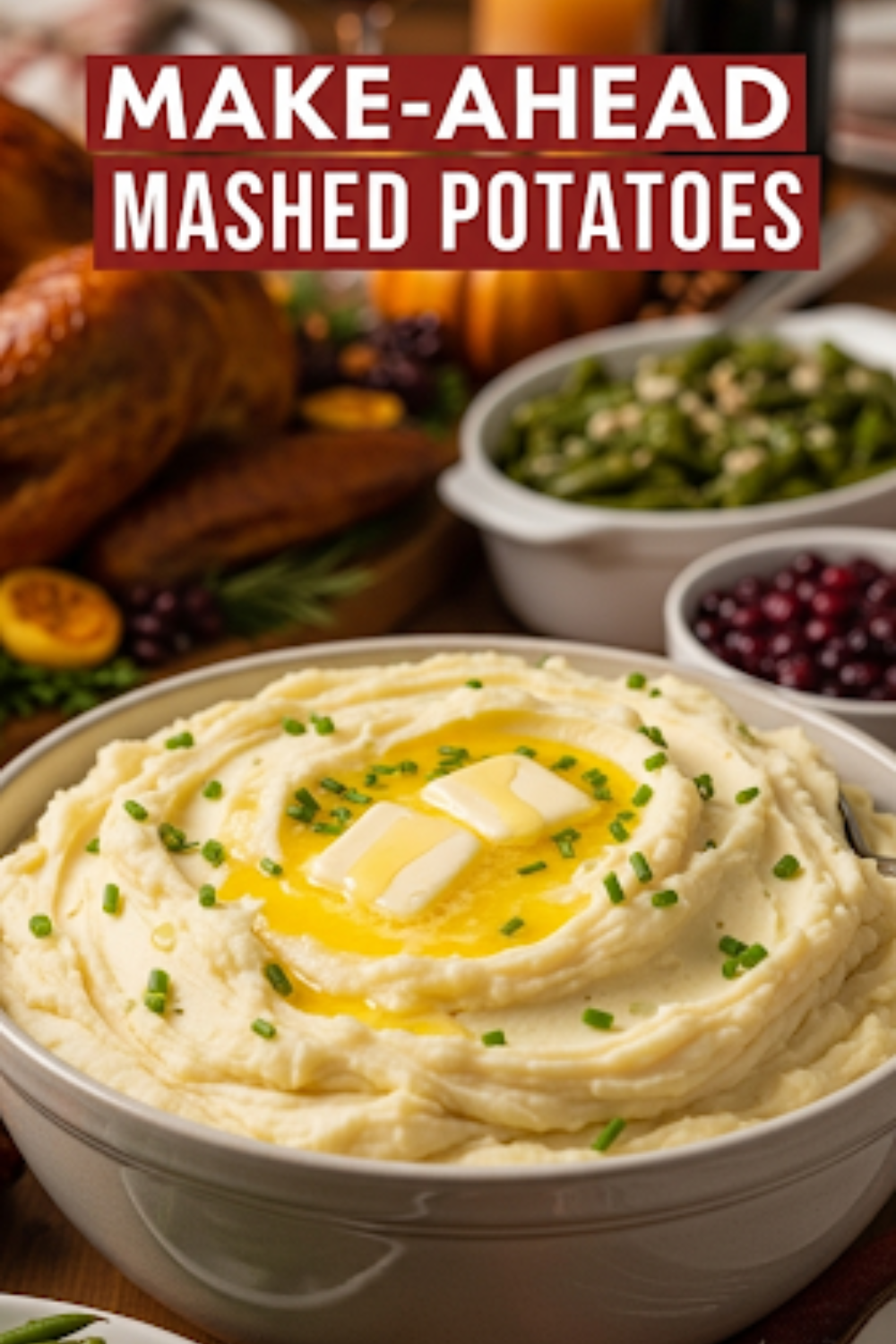MAKE-AHEAD MASHED POTATOES