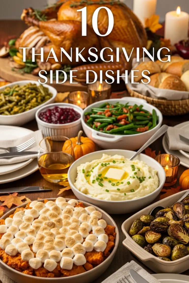THANKSGIVING SIDE DISHES